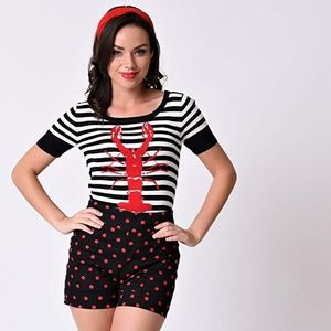 Hell Bunny Lobster Knit Top XS NWOT